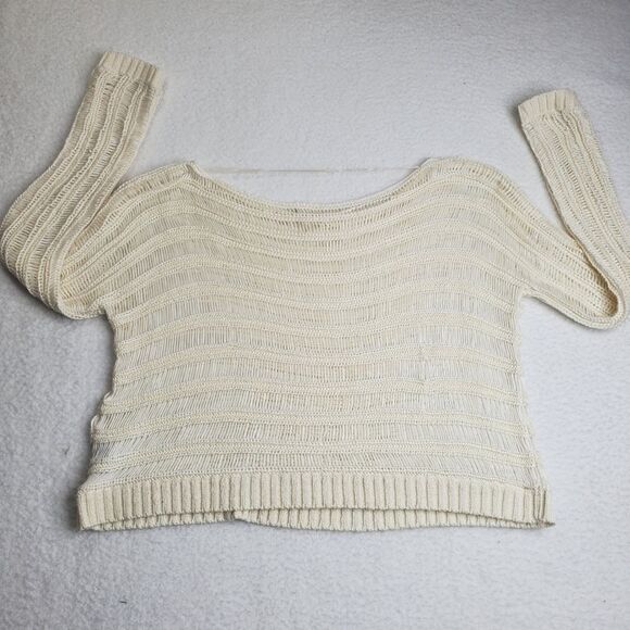 Kirra XL Knit Cropped Ling Sleeves Blouse - Picture 14 of 14